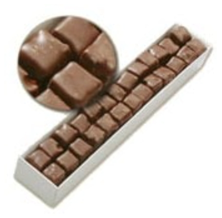 Çikolatalı Lokum 500 Gr El Yapımı