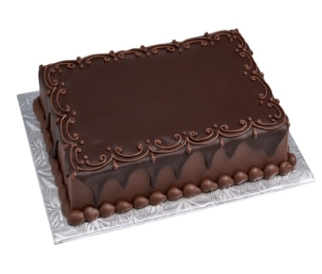 Kişiye Özel Butik Tasarım 50 Kişilik Çikolatalı Pasta